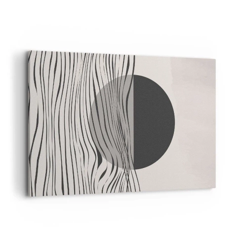 Lærredstryk - Billede på lærred - Halvkomposition - 120x80 cm