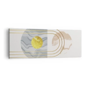 Lærredstryk - Billede på lærred - Lysstyrke og udstråling - 140x50 cm