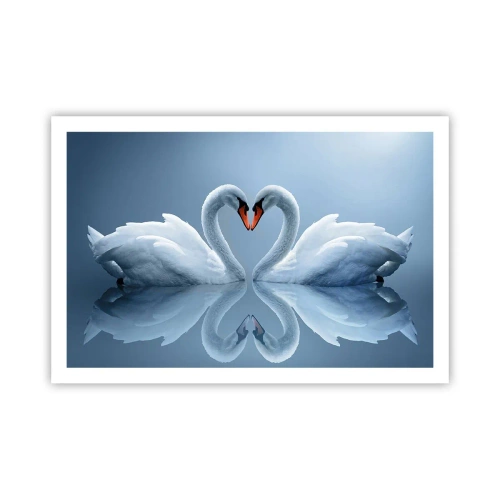 Plakat - Tid til kærlighed - 91x61 cm