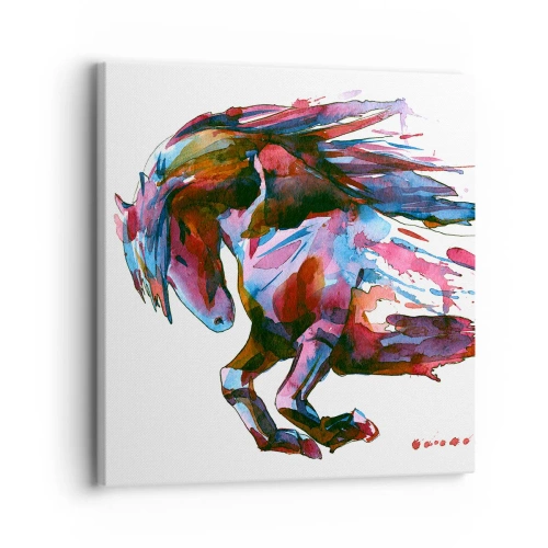 Lærredstryk - Billede på lærred - I henrykkelse - 30x30 cm