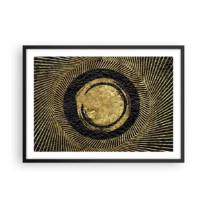 Plakat i sort ramme - Glamour-komposition - 70x50 cm