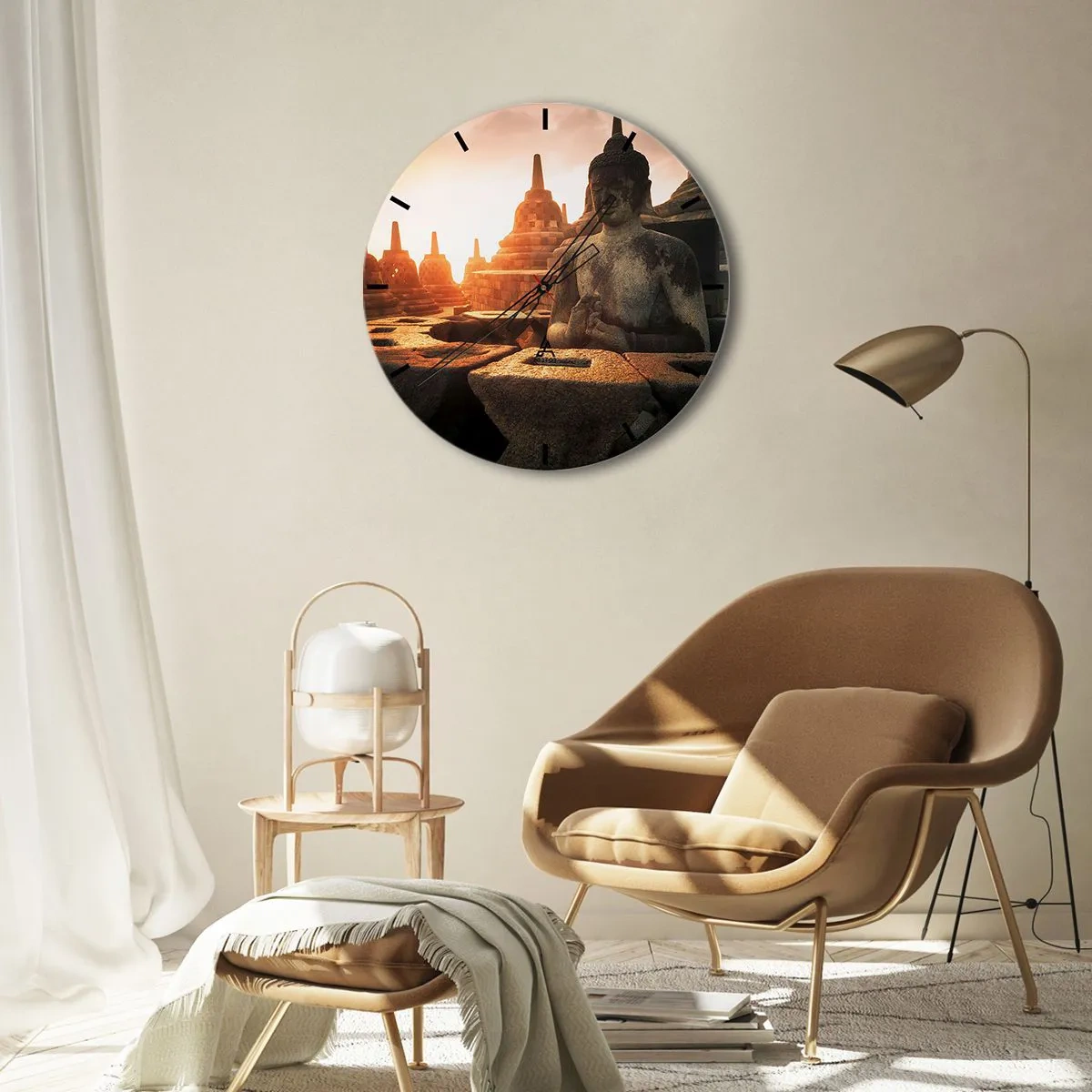 Vægur, Uret - Vejr med stor visdom - 30x30 cm