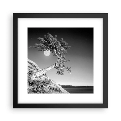 Plakat i sort ramme - Den sejrrige kriger - 30x30 cm