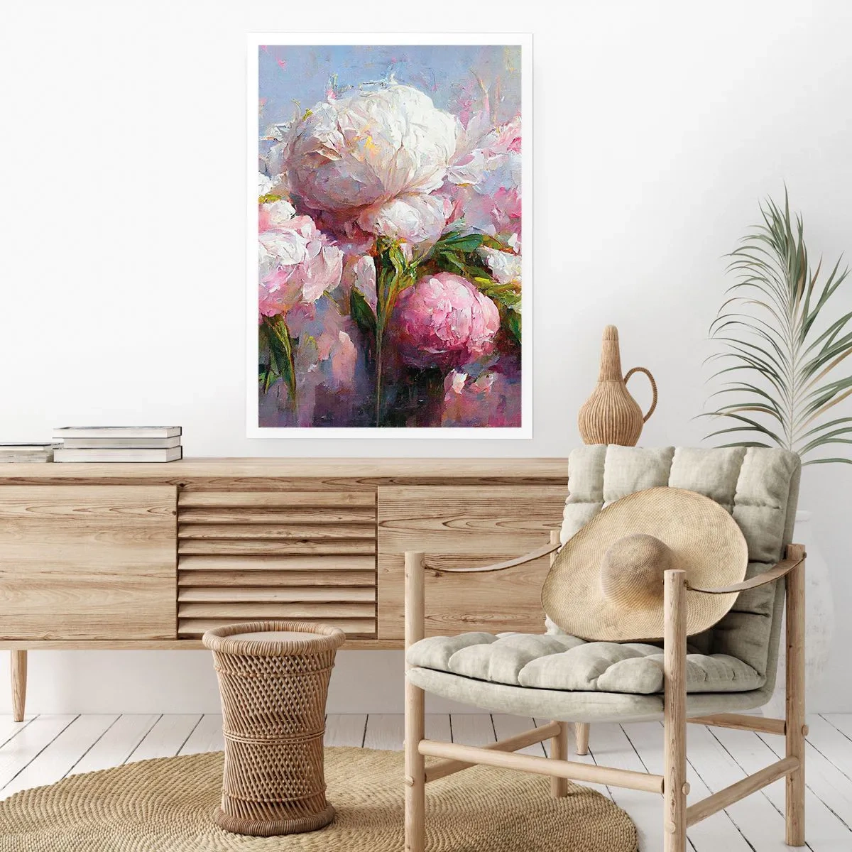 Plakat - En buket fyldt med liv - 50x70 cm