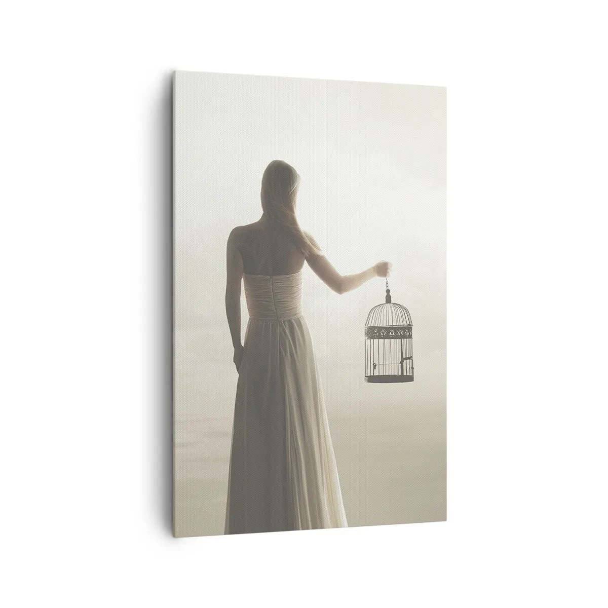 Lærredstryk - Billede på lærred - Vær fri - 80x120 cm