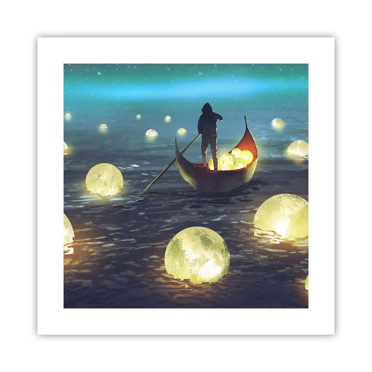 Plakat - Ting, som filosoffer aldrig har drømt om - 40x40 cm