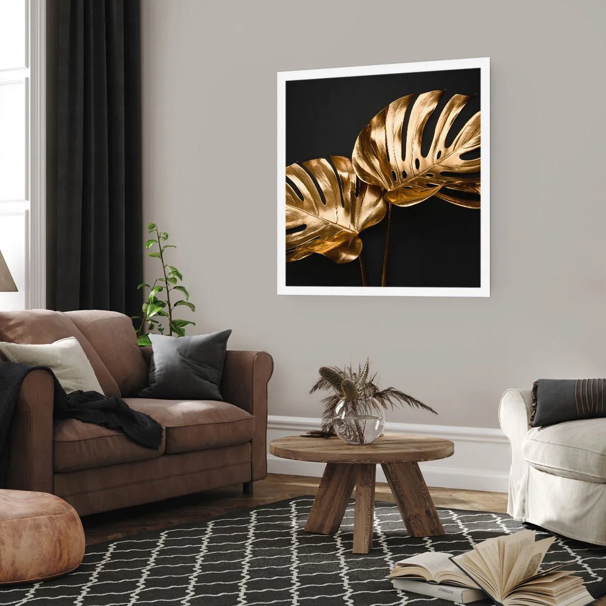 Plakat - Naturens skatte - 40x40 cm