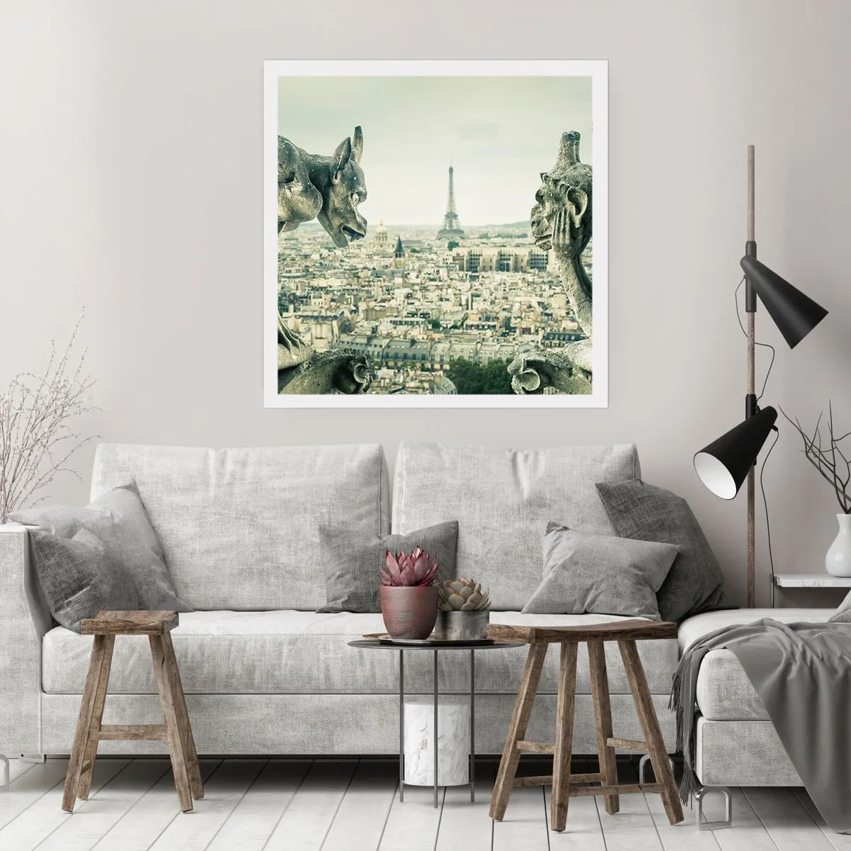 Plakat - Parisisk chat - 50x50 cm