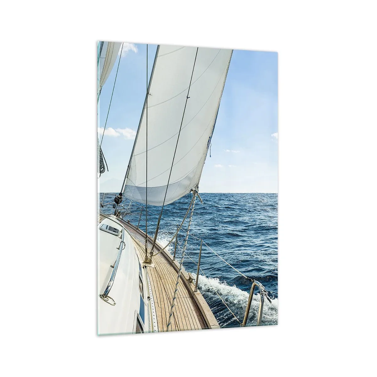 Billede på glas - Ahoj , eventyr - 70x100 cm