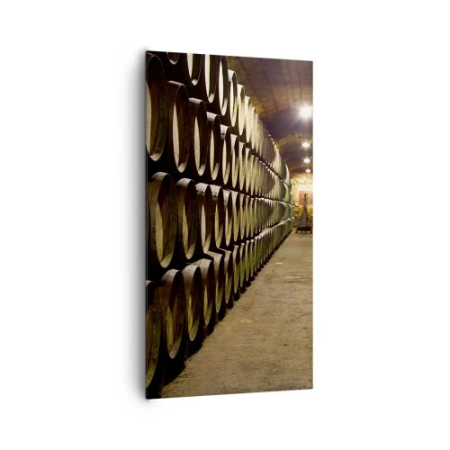 Lærredstryk - Billede på lærred - Det er godt at ligge ned - 65x120 cm