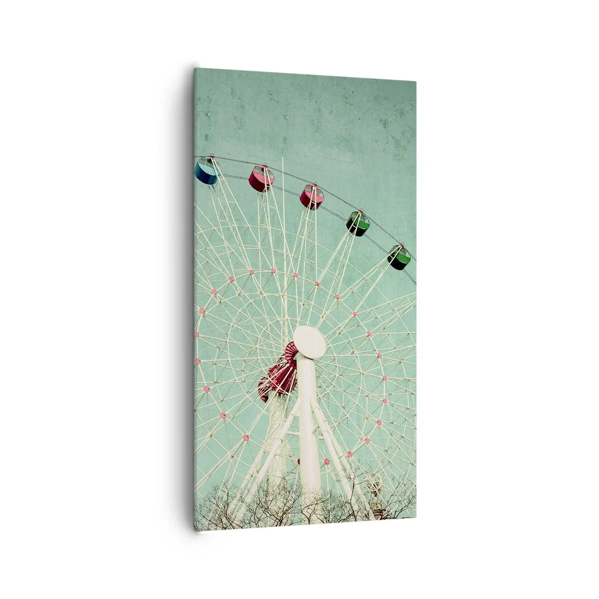 Lærredstryk - Billede på lærred - Vi inviterer dig til at lege - 65x120 cm