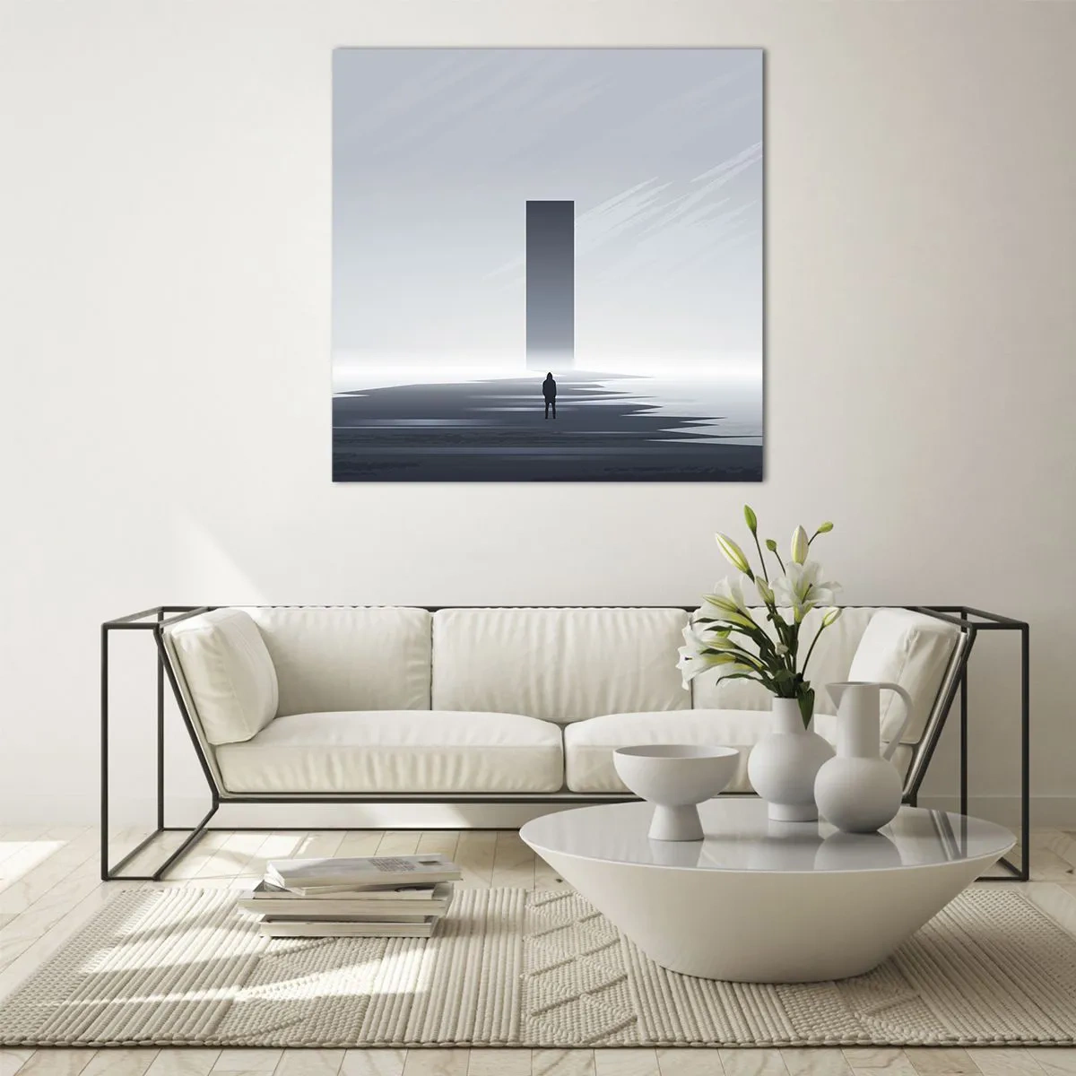 Billede på glas - Mulighed eller trussel? - 50x50 cm