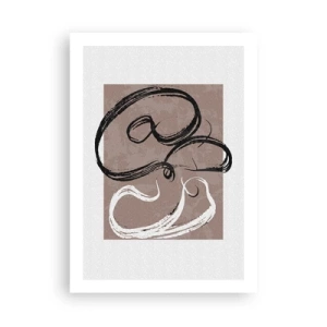 Plakat - Komposition - en søgen efter fuldstændighed - 50x70 cm