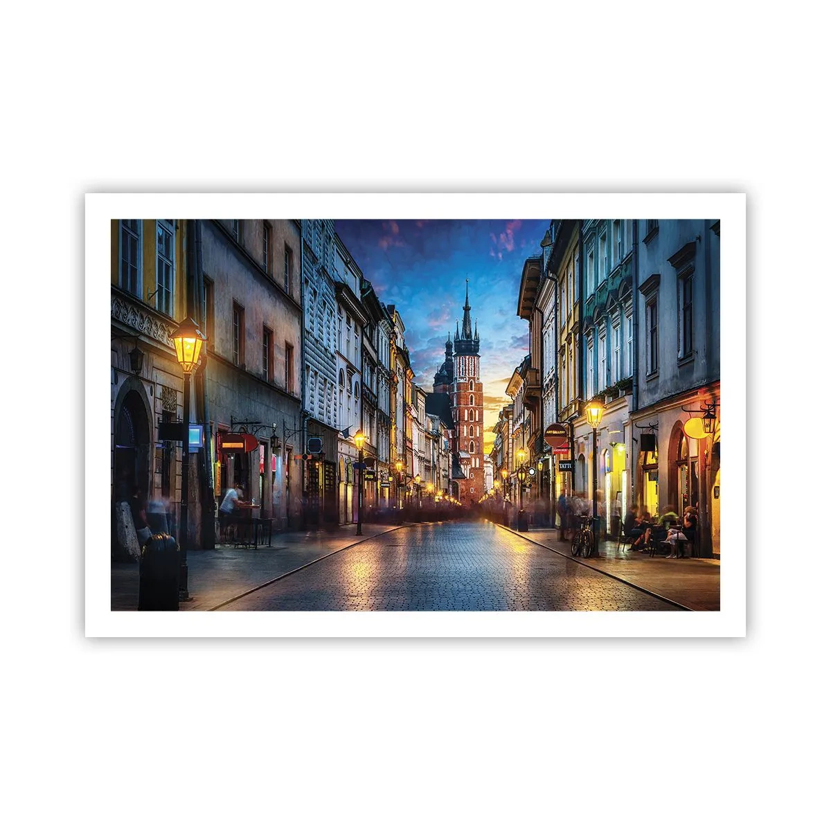 Plakat - Krakows charme - 91x61 cm