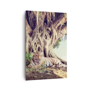 Lærredstryk - Billede på lærred - Udsigt fra Første Mosebog - 80x120 cm