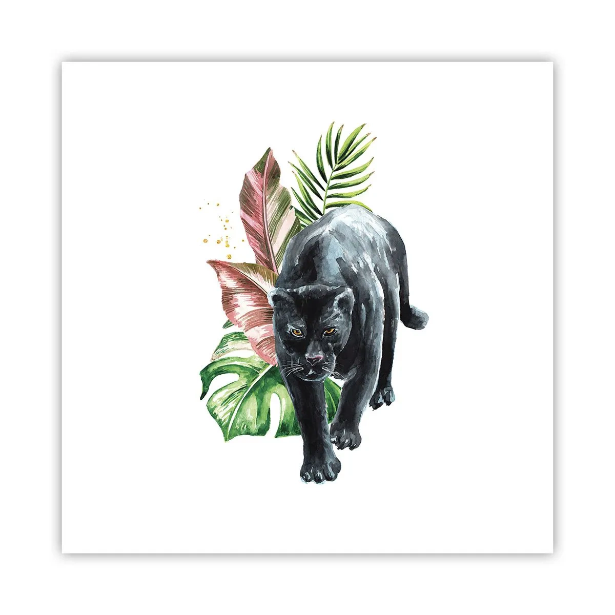 Plakat - Vild i hjertet - 60x60 cm