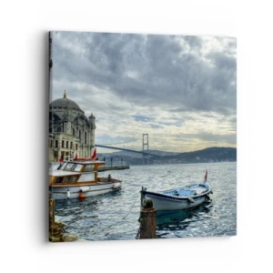 Lærredstryk - Billede på lærred - På grænsen mellem verdener - 40x40 cm