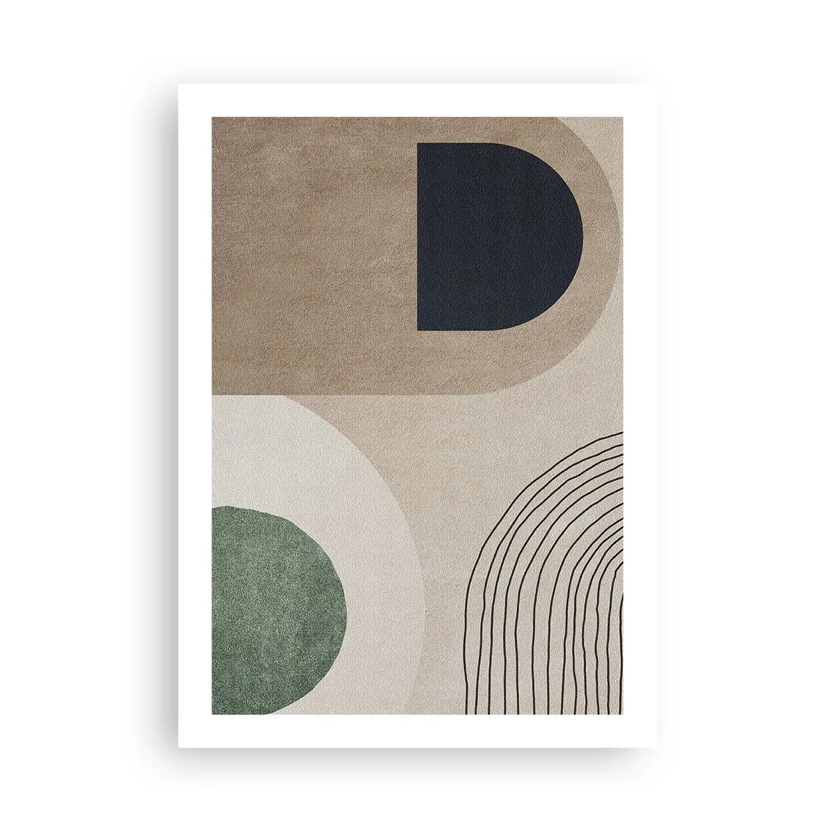 Plakat - Blidheden i en oval - 50x70 cm
