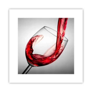 Plakat - Farve - bevægelse - lyd - 30x30 cm