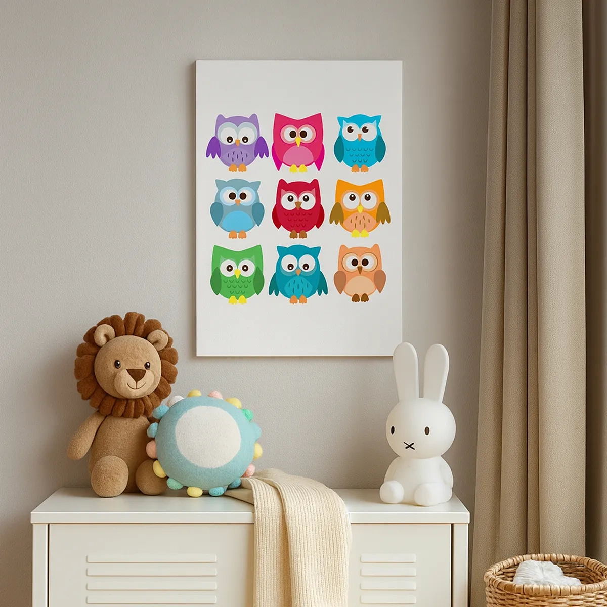 Lærredstryk - Billede på lærred - Forskelle kan være morsomme - 50x70 cm