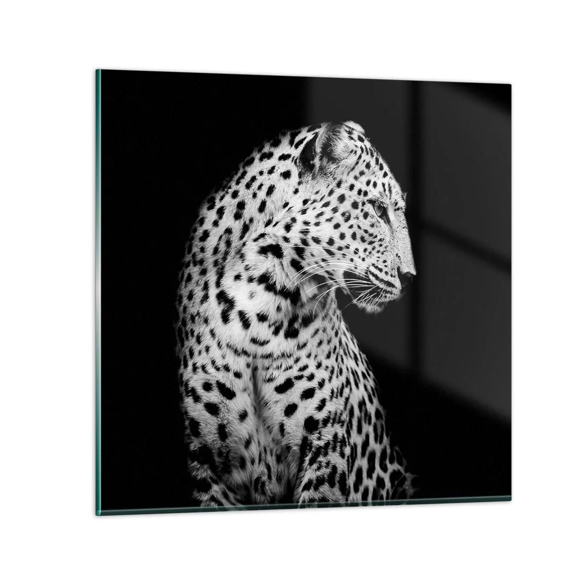 Billede på glas - Den rigtige profil er perfekt! - 30x30 cm