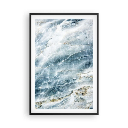 Plakat i sort ramme - Isverden - 61x91 cm