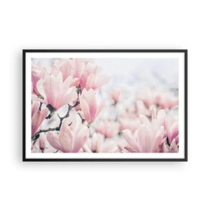 Plakat i sort ramme - Idealet om subtilitet - 91x61 cm
