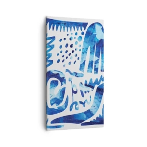 Lærredstryk - Billede på lærred - Tilbage til rødderne - 45x80 cm