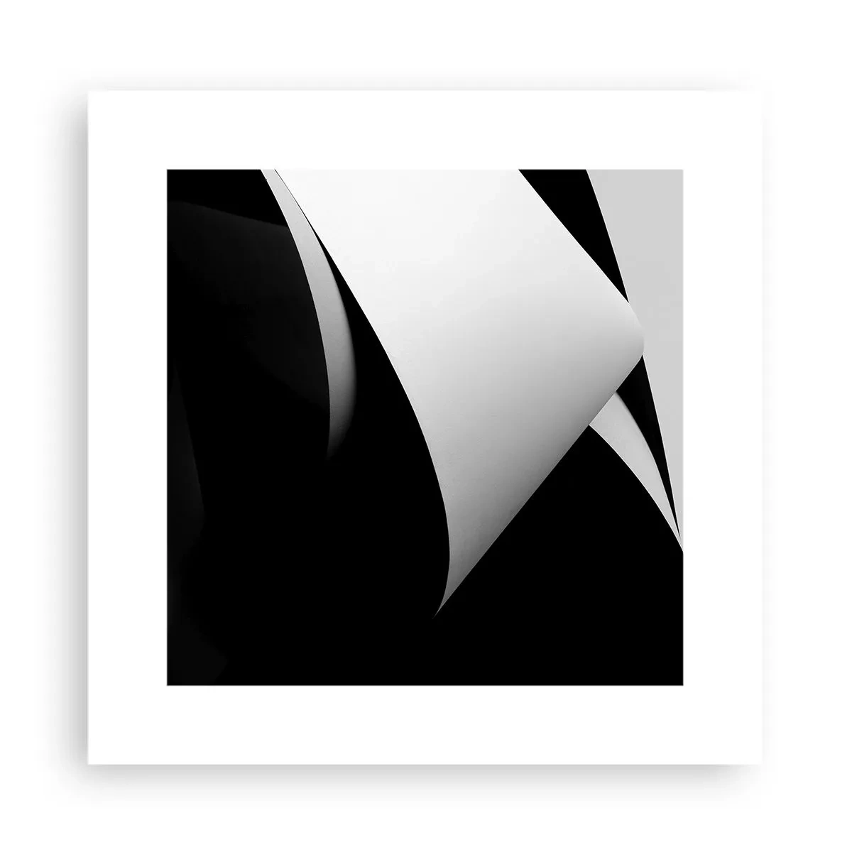 Plakat - Lysflader fra skyggernes dybder - 30x30 cm