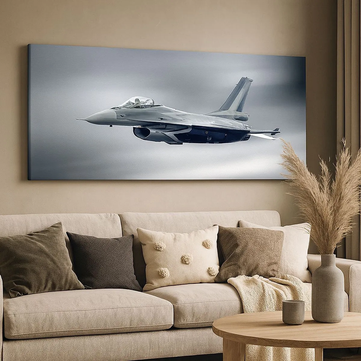 Lærredstryk - Billede på lærred - Vil du tage udfordringen op? - 100x40 cm