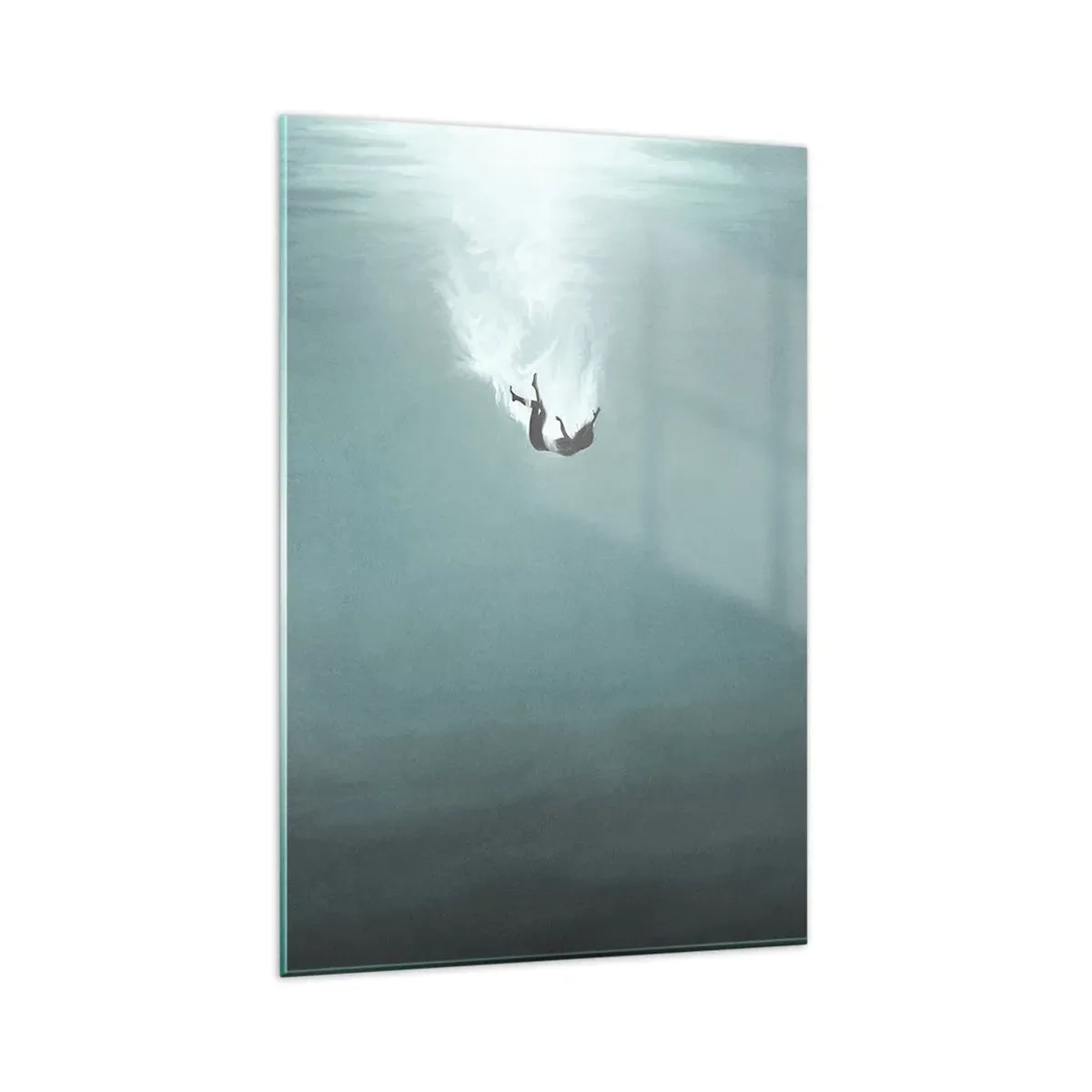 Billede på glas - I havets favntag - 80x120 cm