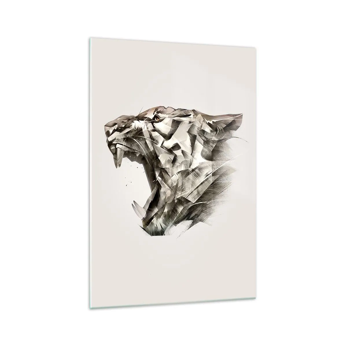 Billede på glas - Du ved allerede, hvem der har ansvaret - 70x100 cm