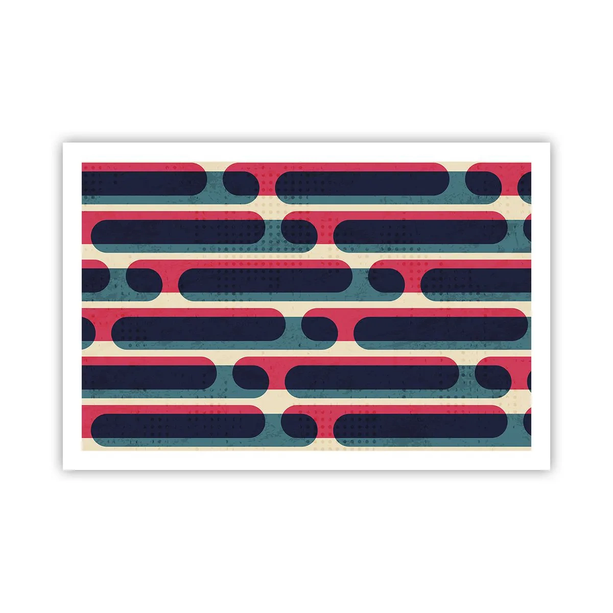 Plakat - Indad og fremad - 91x61 cm