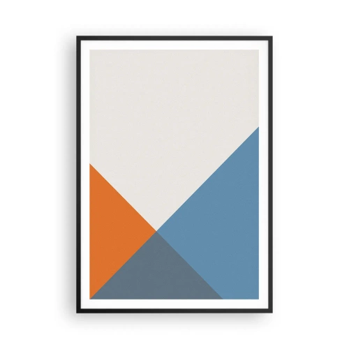 Plakat i sort ramme - Med hensyn til ... - 70x100 cm