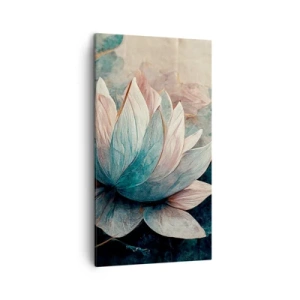 Lærredstryk - Billede på lærred - Søens stjerner - 45x80 cm