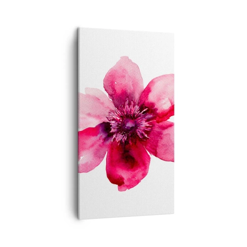 Lærredstryk - Billede på lærred - Karminduftende kys - 45x80 cm