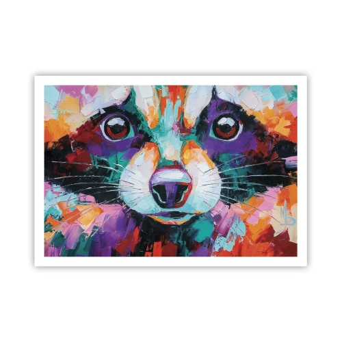 Plakat - Kun gode følelser - 100x70 cm