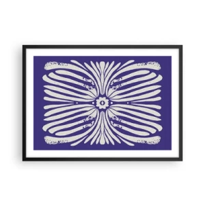 Plakat i sort ramme - Etniske inspirationer - 70x50 cm