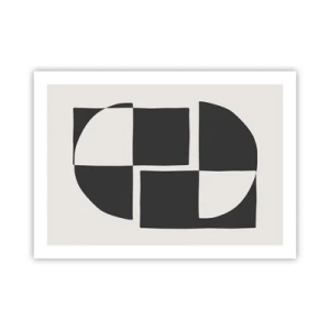 Plakat - Antitese - syntese - 70x50 cm