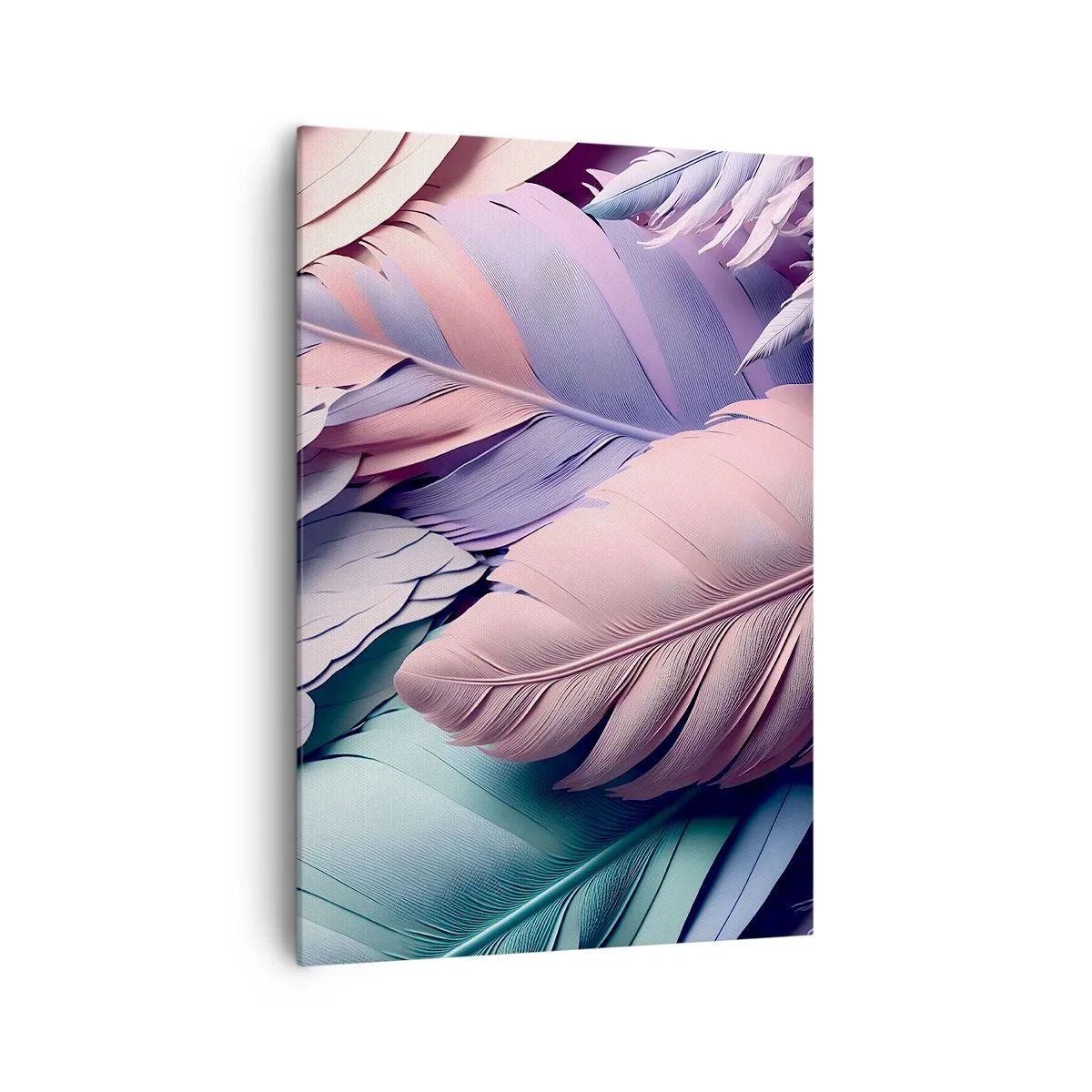 Lærredstryk - Billede på lærred - Chik fugl - 70x100 cm