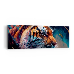 Lærredstryk - Billede på lærred - Vild skønhed - 90x30 cm