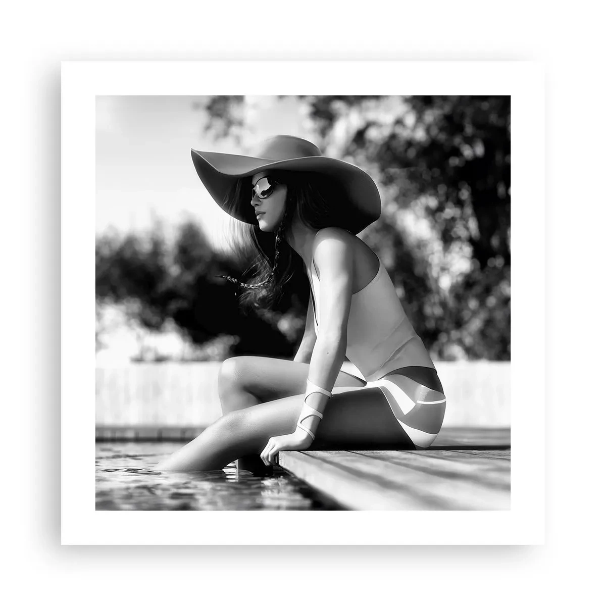 Plakat - Sommerdrøm - 50x50 cm