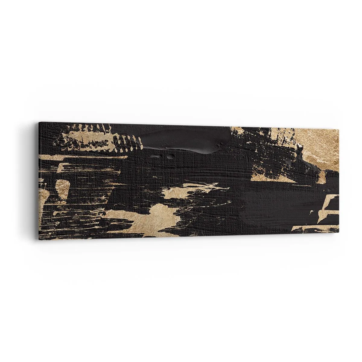 Lærredstryk - Billede på lærred - Et spor af berøring - 90x30 cm
