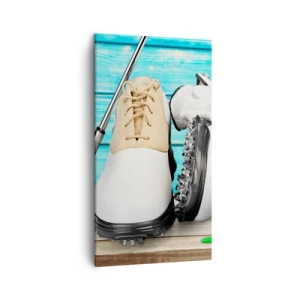 Lærredstryk - Billede på lærred - Alt er klar - 45x80 cm