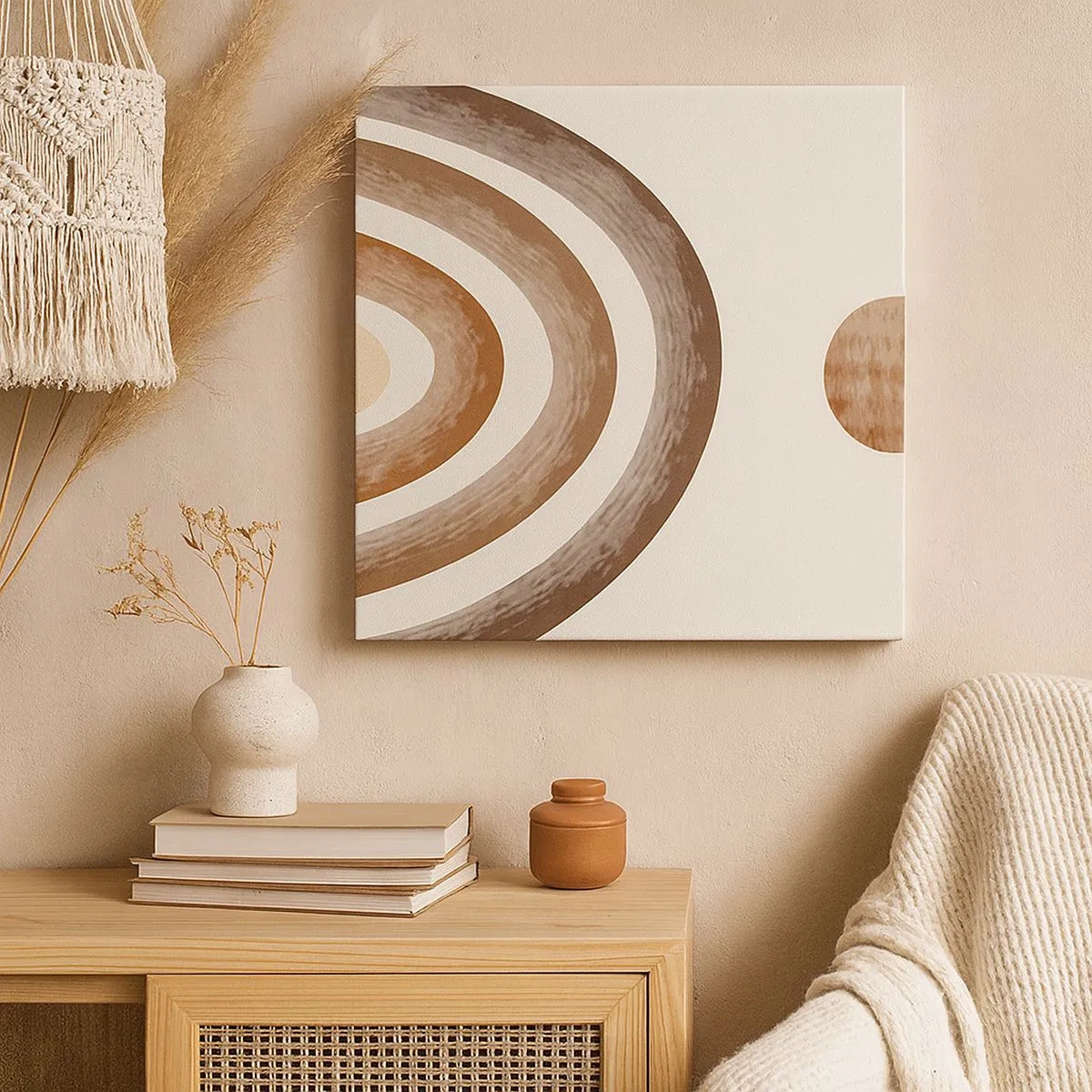 Lærredstryk - Billede på lærred - I en galakse langt, langt væk - 30x30 cm