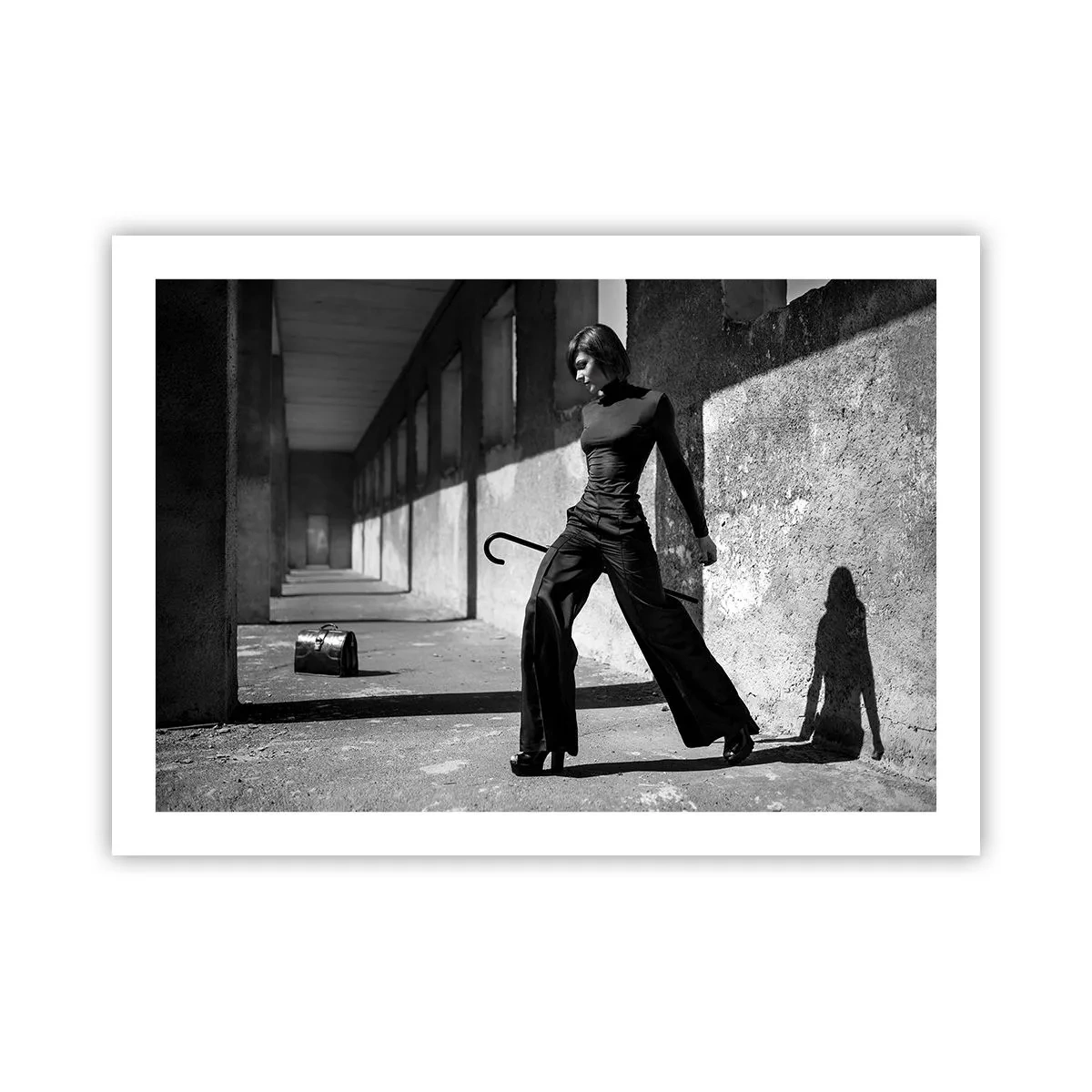 Plakat -  Byens elegance - 70x50 cm