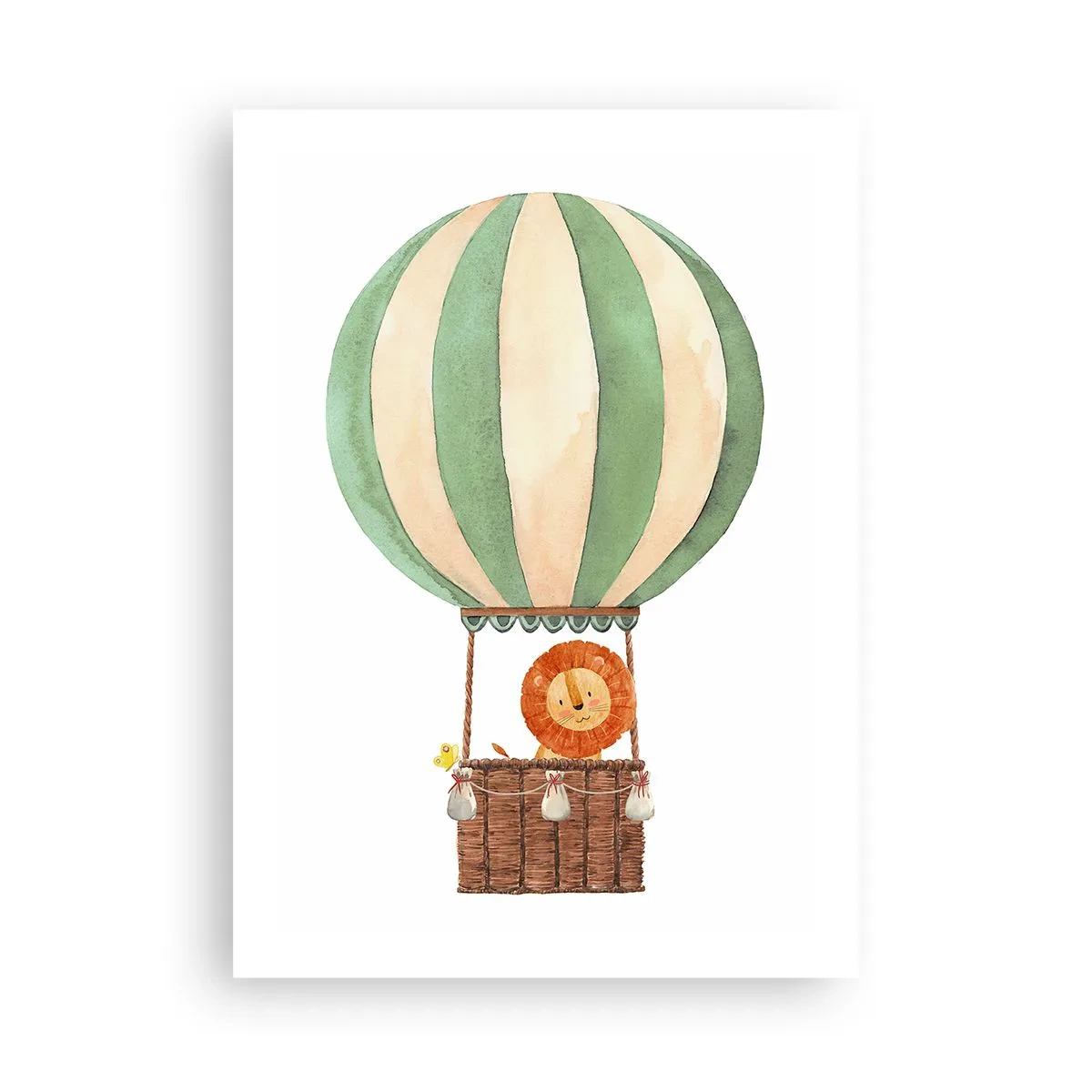Plakat - Leons rejser - 50x70 cm