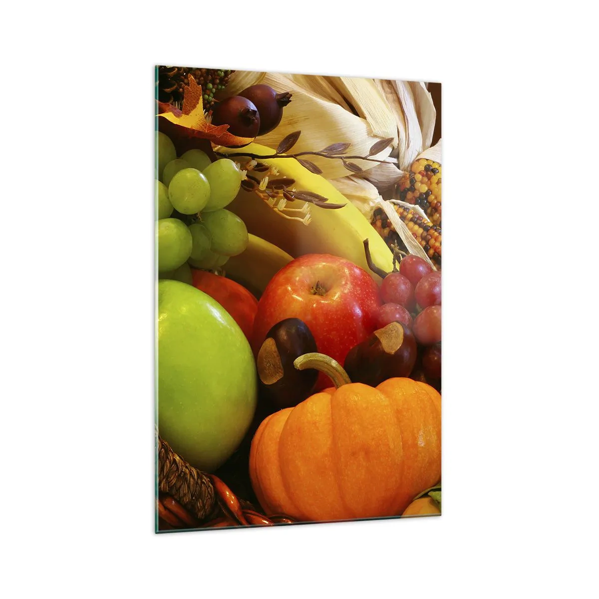 Billede på glas - Høstkurven - 70x100 cm
