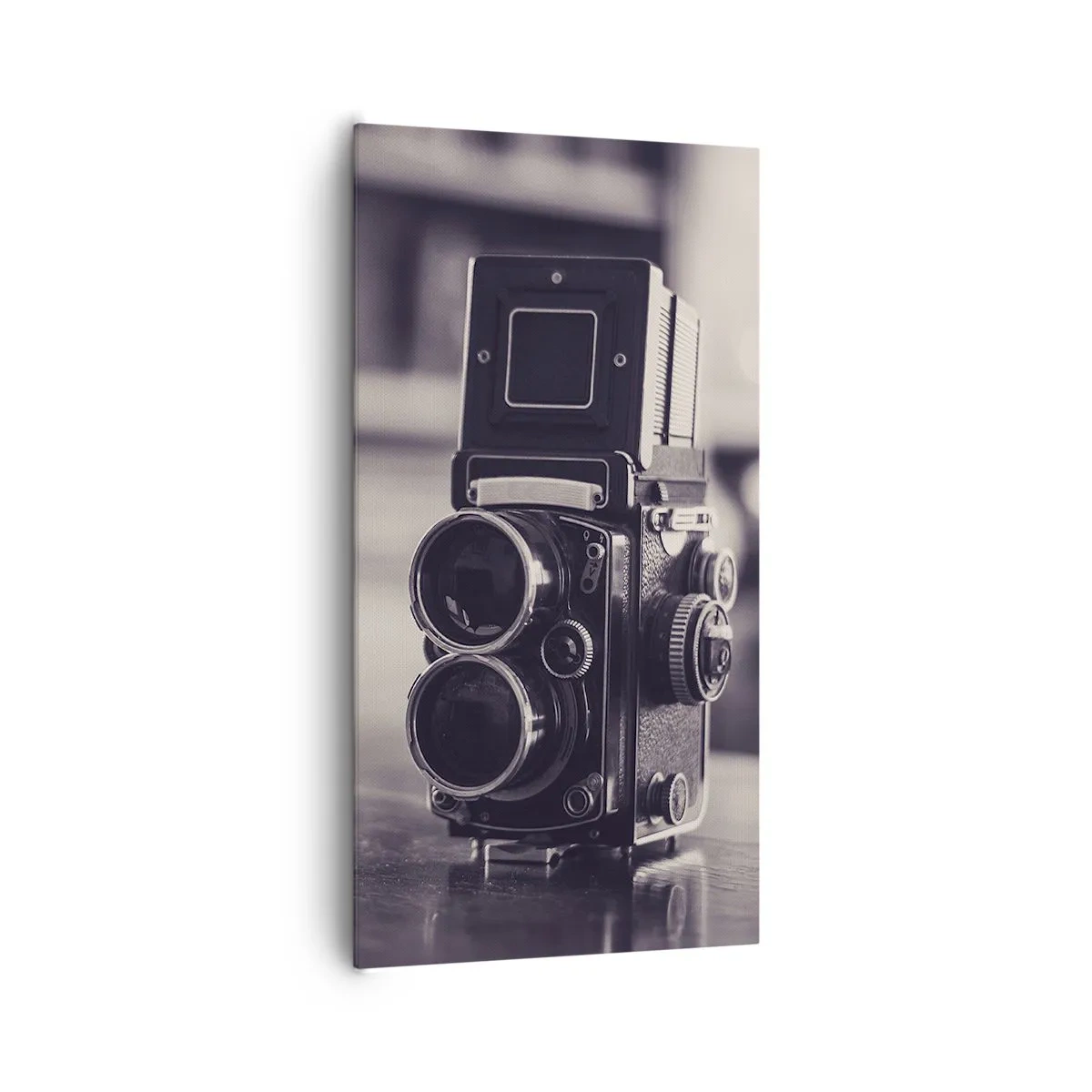 Lærredstryk - Billede på lærred - Magien i et gammelt fotografi - 65x120 cm