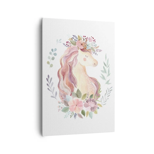 Lærredstryk - Billede på lærred - En invitation til eventyrets verden - 70x100 cm